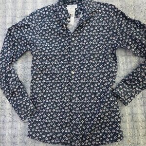 NWT‎ Eton button-down floral dress shirt size 37 / 14.5